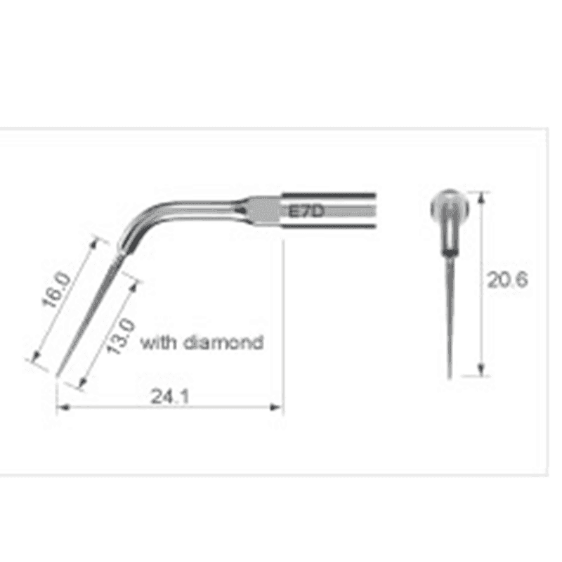 NSK Varios Ultrasonic Scaler Endo Tip E7D Precision Dental