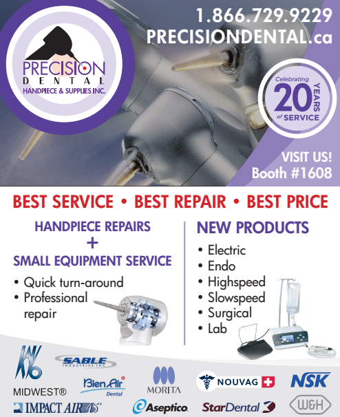 PDC 2018 - Precision Dental Booth #1608